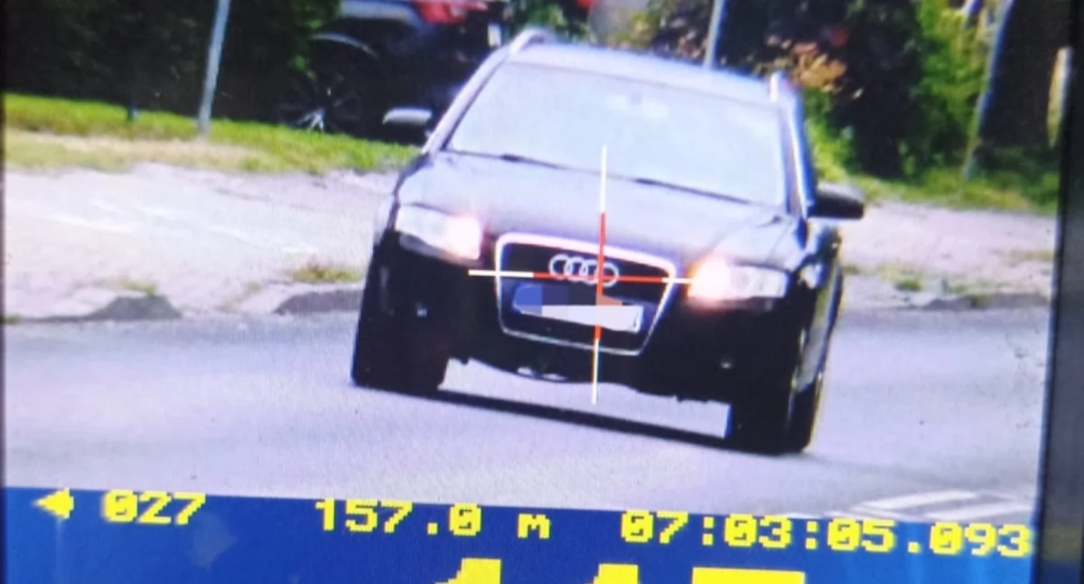 Jechał blisko 120 km/h - tłumaczył, że policyjnej kontroli spodziewał się... w innym miejscu