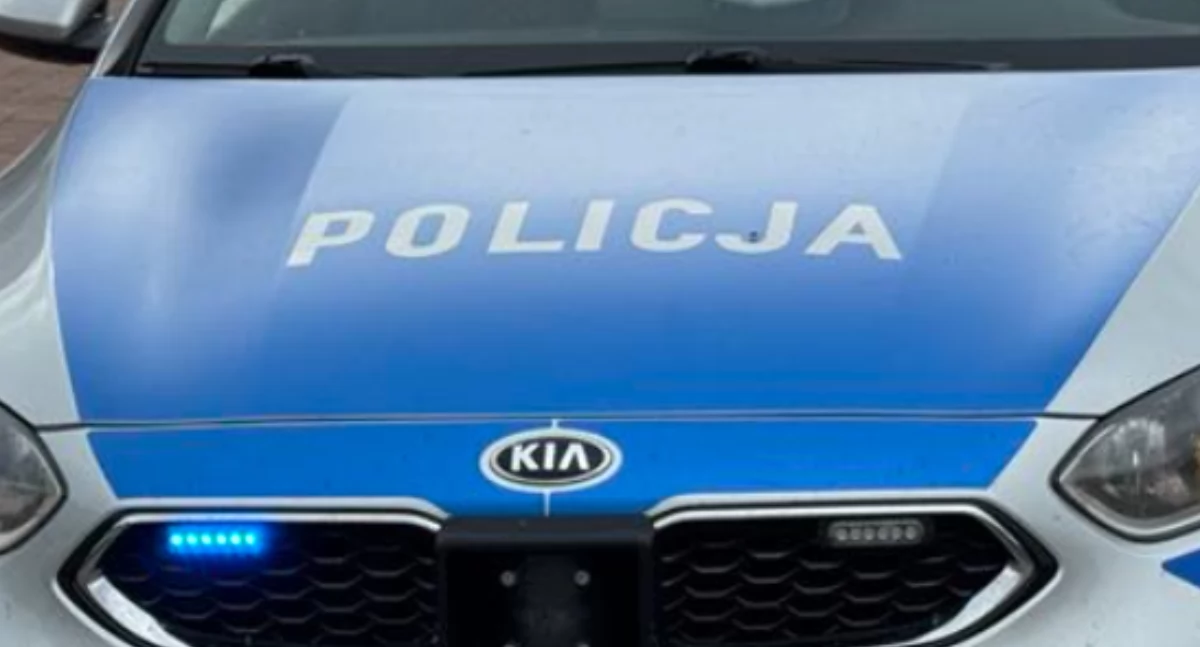 Wypadek motocyklisty na ulicy Sieradzkiej w Wieluniu: 43-latek trafił do szpitala