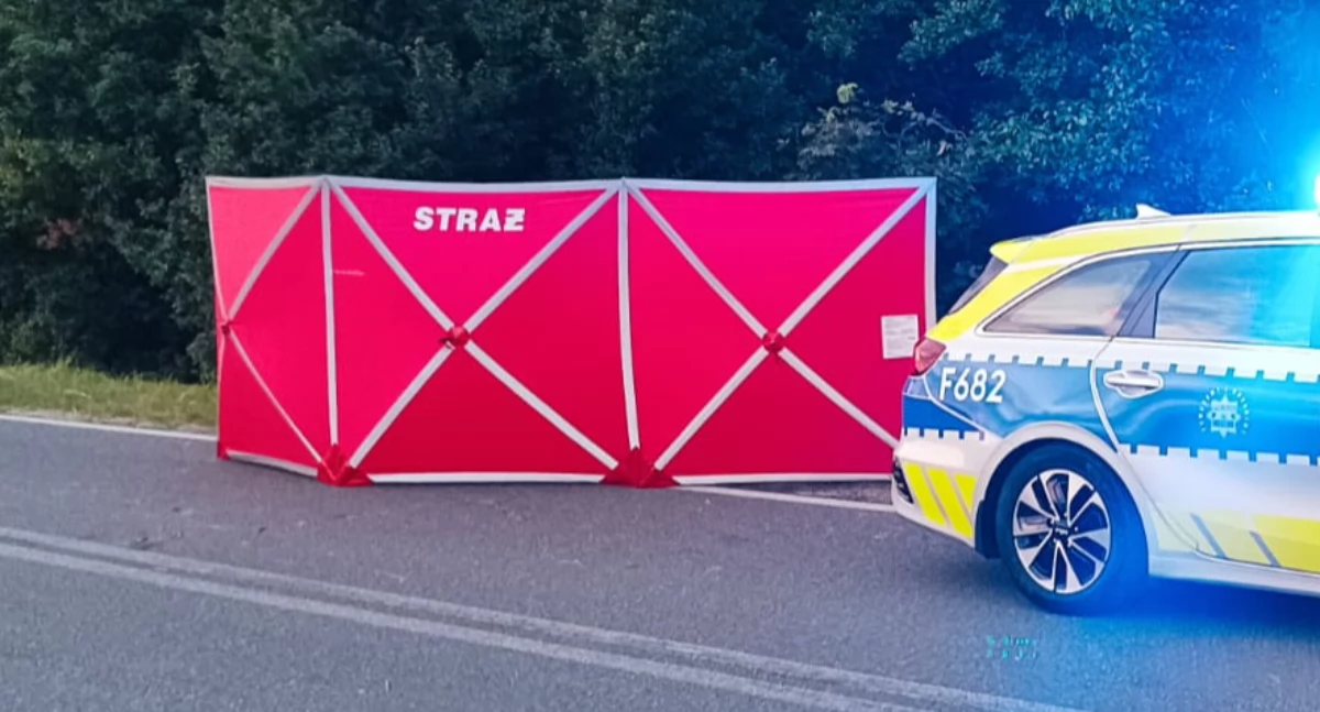 Tragiczny wypadek w kępińskim. Nie żyją dwie osoby