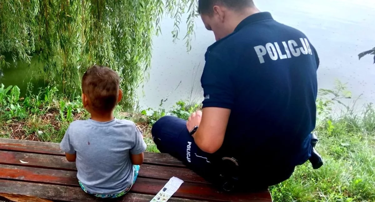 Ukrywał się w zaroślach z 4-letnim synem - mężczyzna dzień wcześniej spowodował wypadek i uciekł