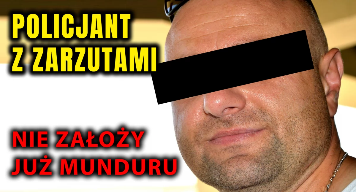 Policjant zatrzymany z narkotykami. Czeka go dyscyplinarka