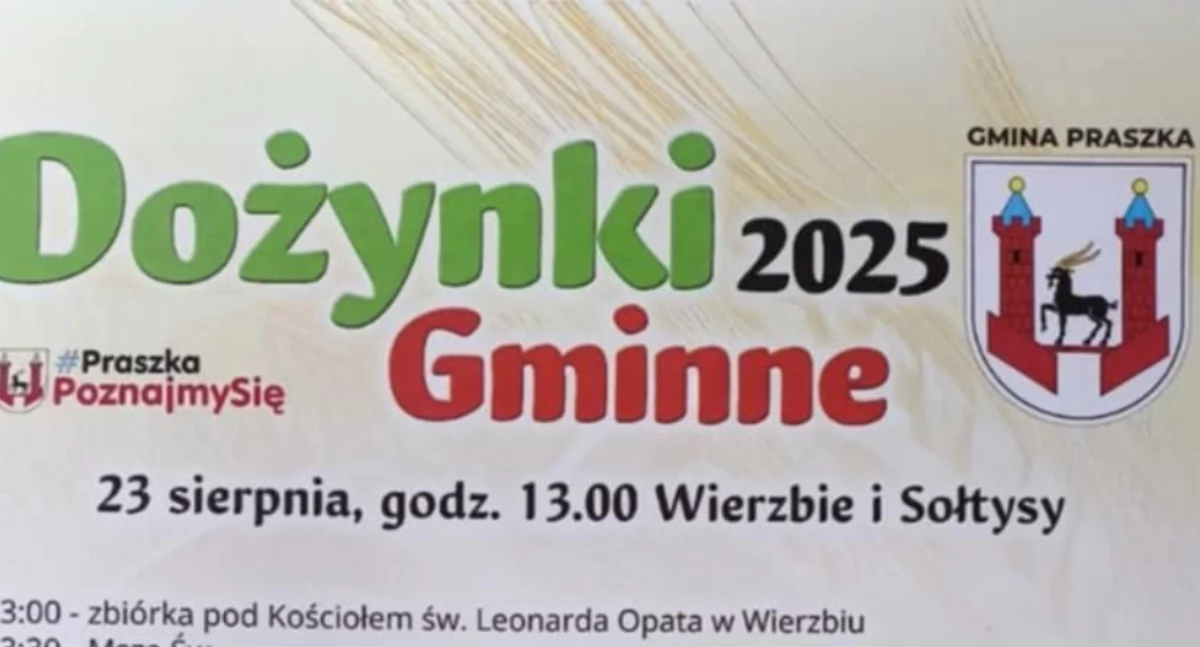 Wierzbie i Sołtysy, gm. Praszka: Dożynki Gminne 2025