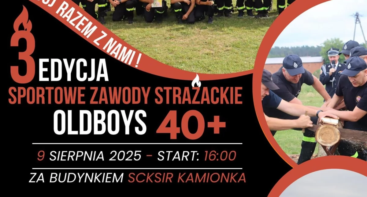 Strażackie Zawody Oldboys 40+ w Kamionce już w najbliższy weekend!