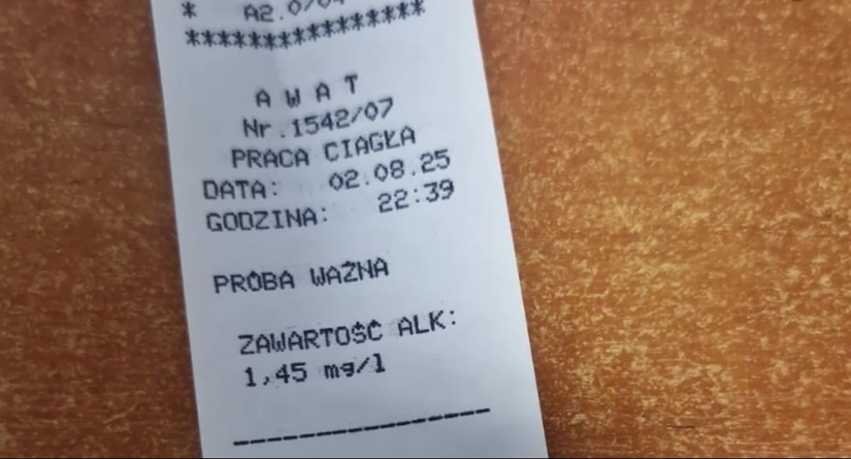 Był kompletnie pijany w chwili zatrzymania. Na dodatek - nie posiadał prawa jazdy!