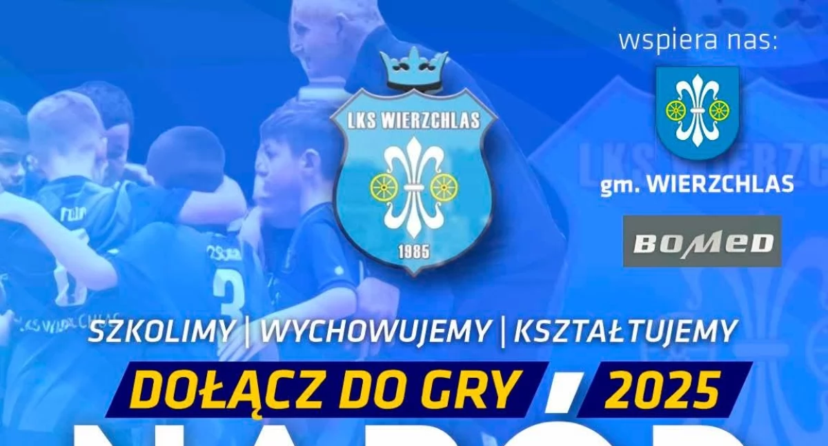LKS Wierzchlas prowadzi nabór do drużyny Skrzatów – pierwszy trening już 20 sierpnia