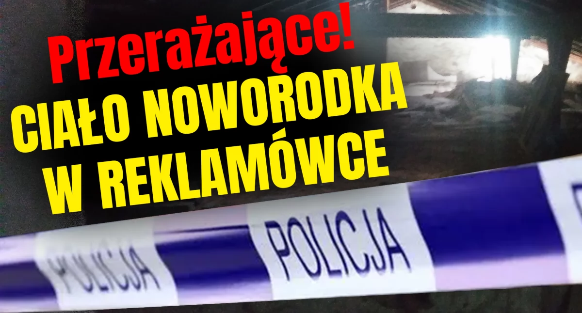 Przerażające zdarzenie w lubelskim. W reklamówce znaleziono ciało noworodka
