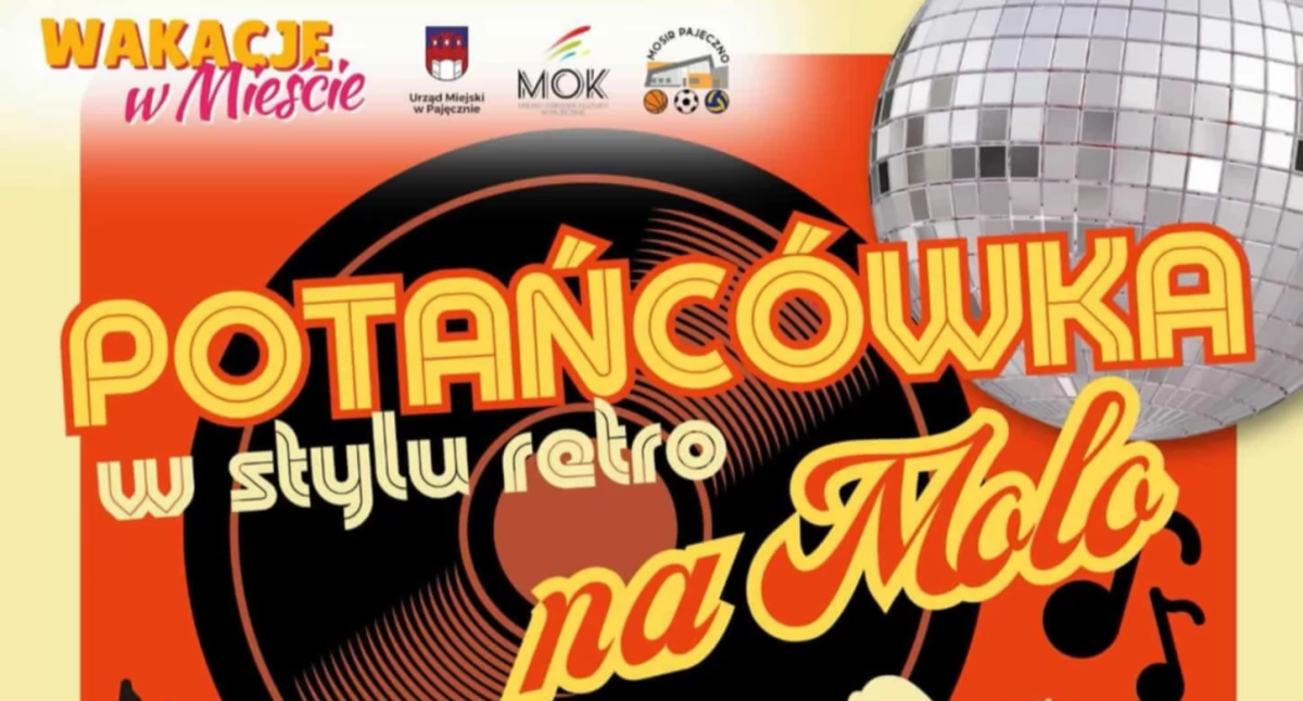Potańcówka w stylu retro na Molo: Niezapomniana impreza w Pajęcznie już 17 sierpnia!