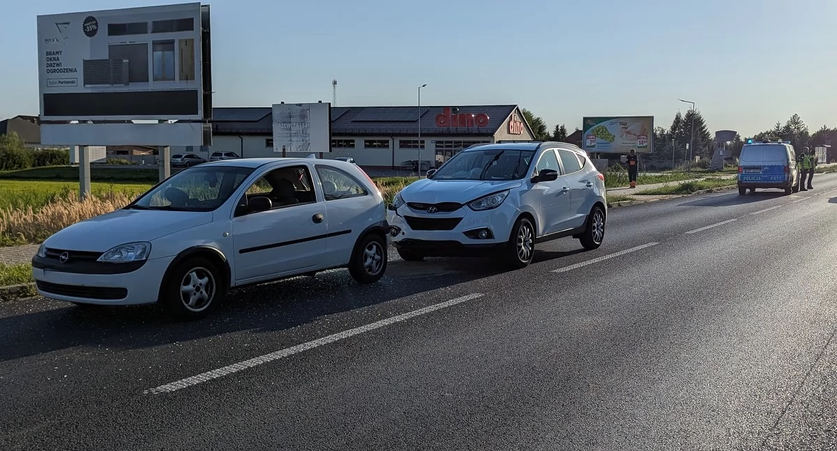 Zderzenie trzech aut - wystarczyła chwila nieuwagi... 