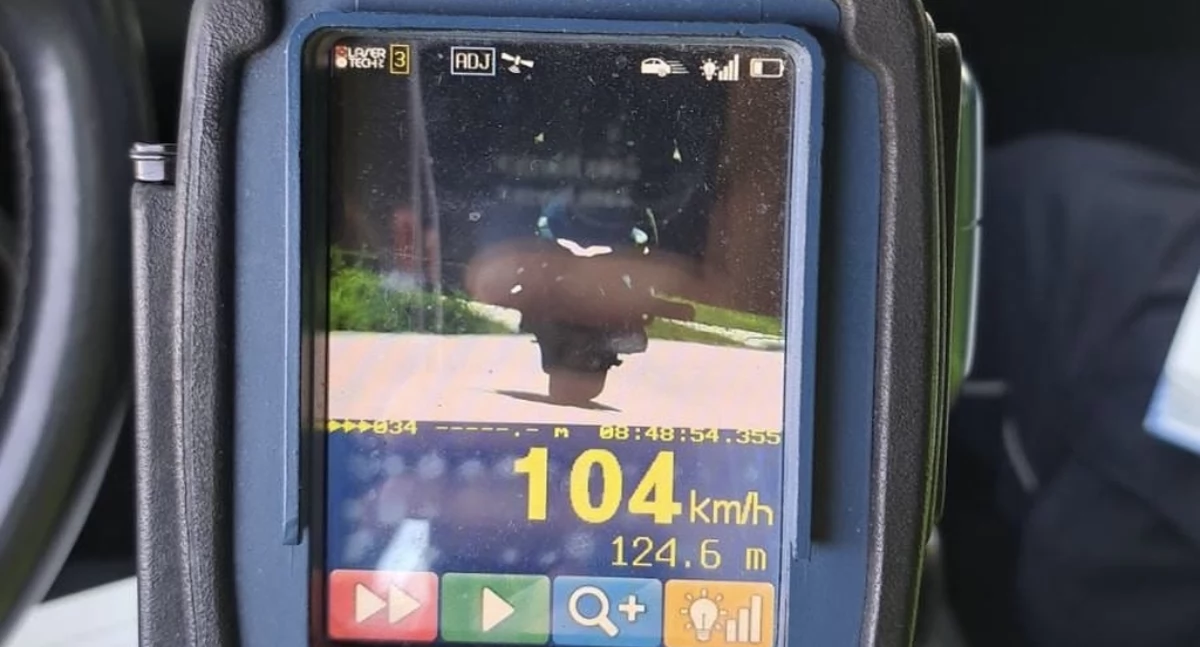 Pędził motocyklem! W obszarze zabudowanym miał na liczniku ponad 100 km/h