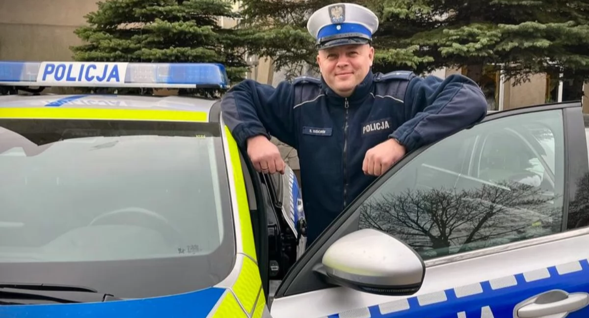 Dramatyczna akcja na terenie opuszczonego dworca! 19-latek poślizgnął się i spadł z dachu, policjant uratował go w ostatniej chwili 