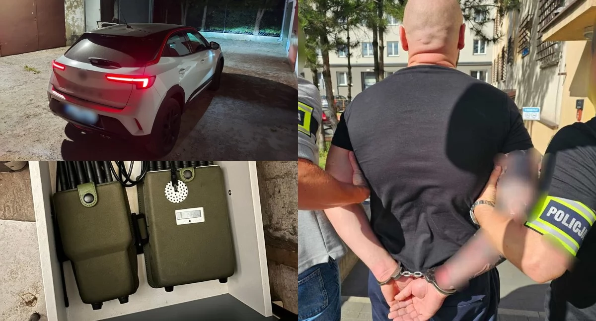 Policja zatrzymała złodziei samochodów - wpadli na gorącym uczynku 