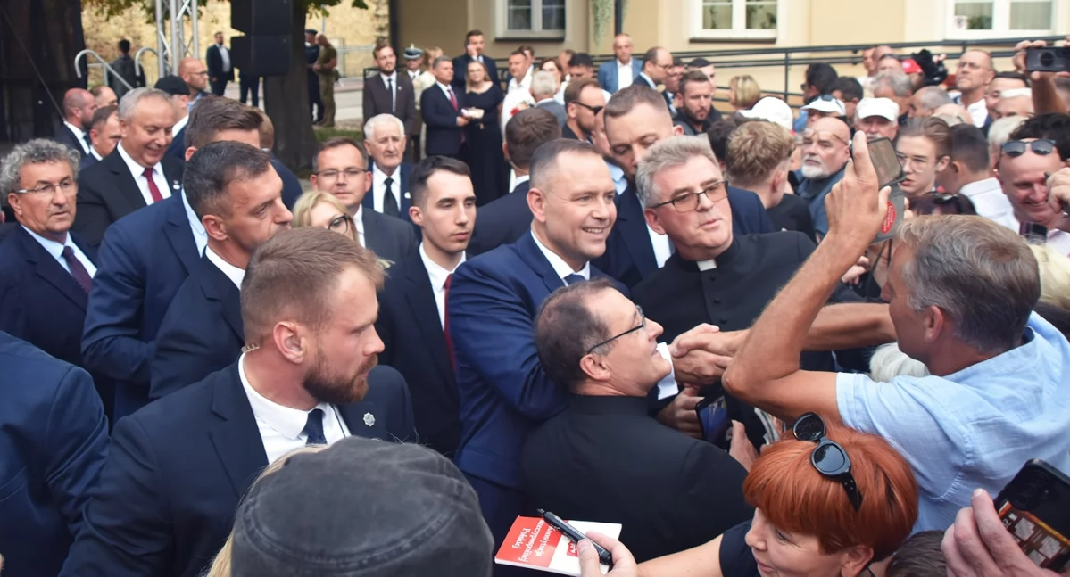 Prezydent RP Karol Nawrocki w Wieluniu: Chcemy pokoju, więc musimy być gotowi do wojny