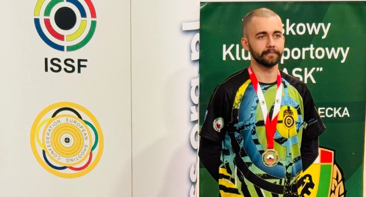 Zawodnik sulmierzyckiej „10-ki” Wiktor Blada brązowym medalistą Mistrzostw Polski