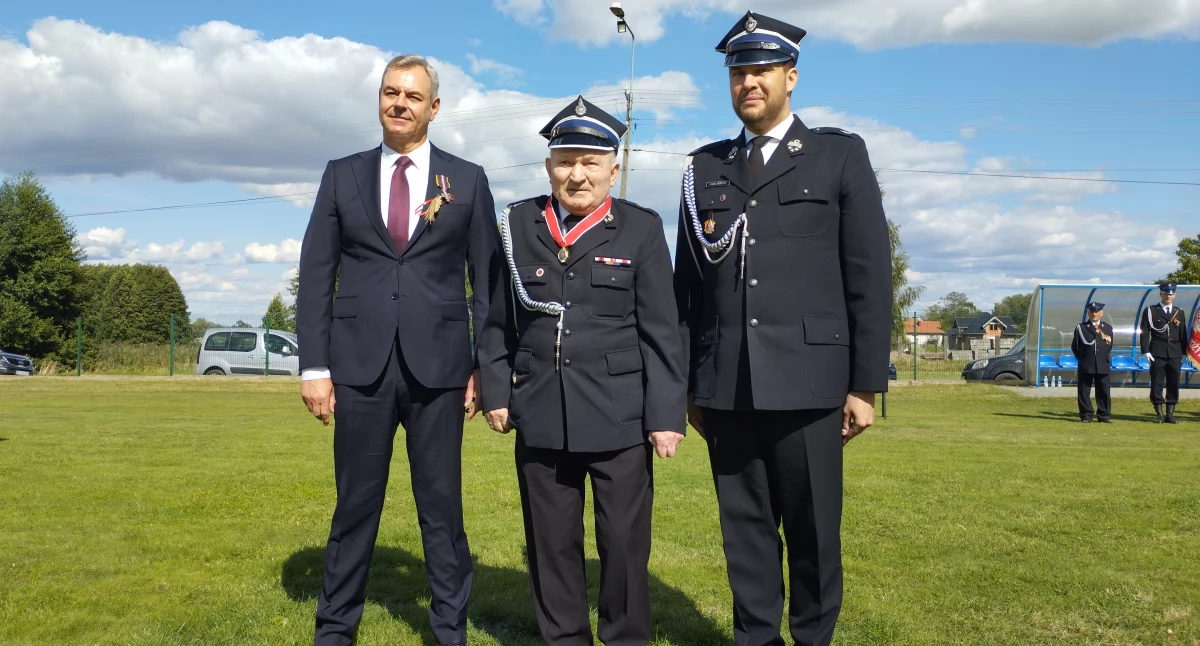 120-lecie OSP Biała. Strażacy świętowali jubileusz z nowym sztandarem