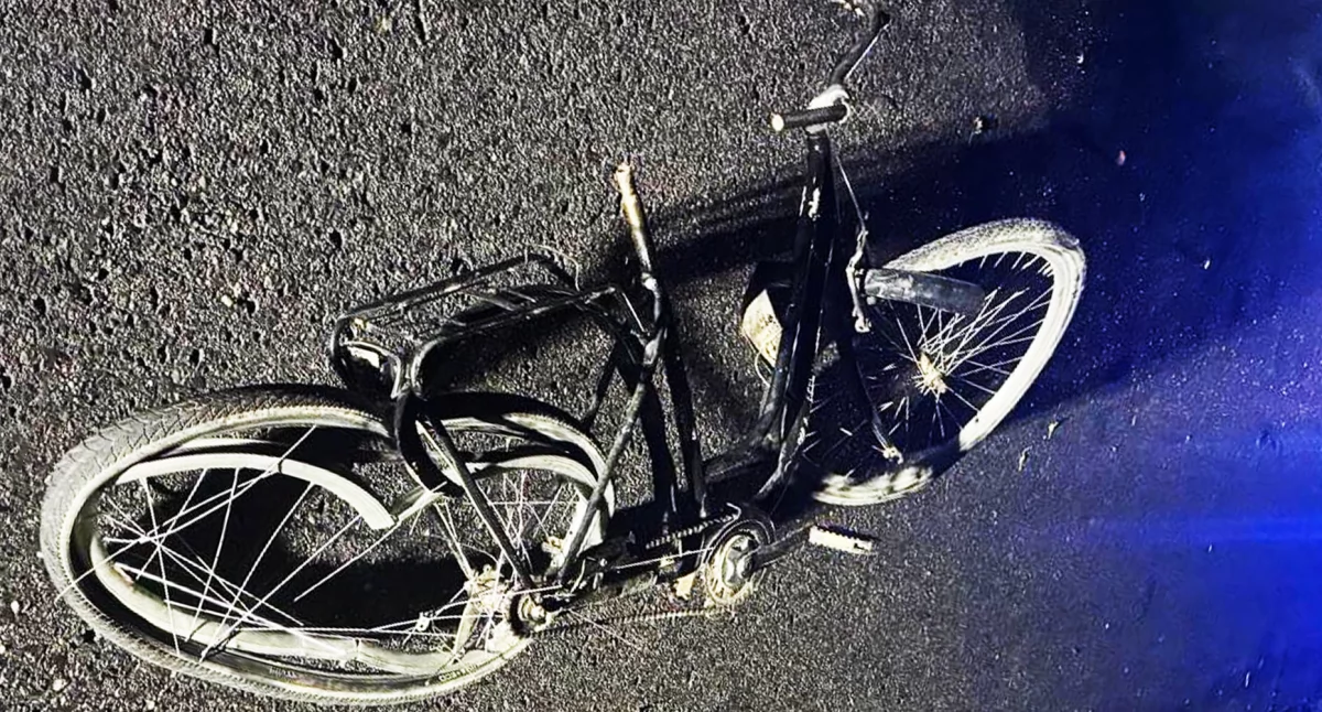 Tragiczny wypadek na DW 487, trasa Byczyna-Roszkowice. Nie żyje rowerzysta