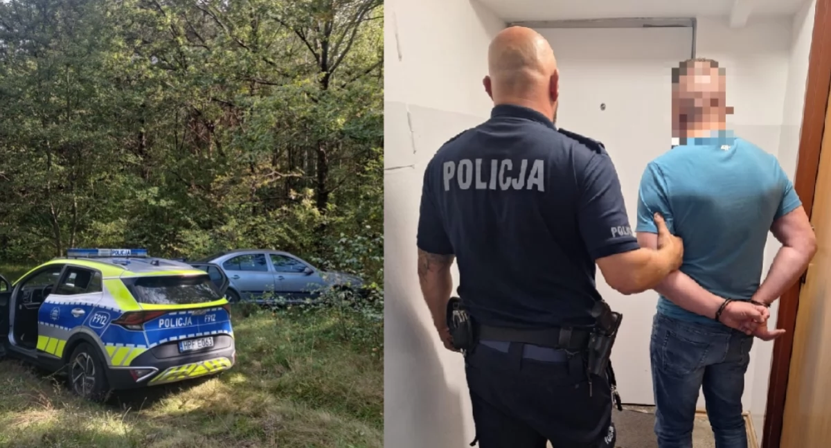 Aspirant Wódka na służbie. Policyjny pościg za pijanym kierowcą!