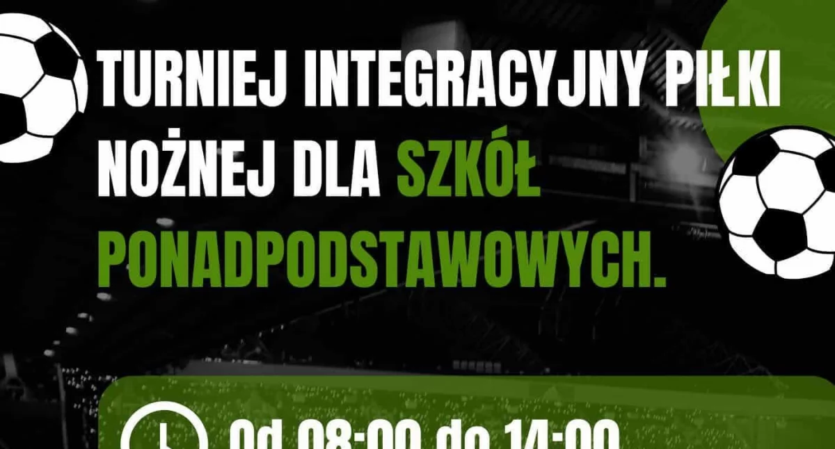 Turniej integracyjny piłki nożnej w Wieluniu. Szkoły ponadpodstawowe zmierzą się na parkiecie hali WOSiR