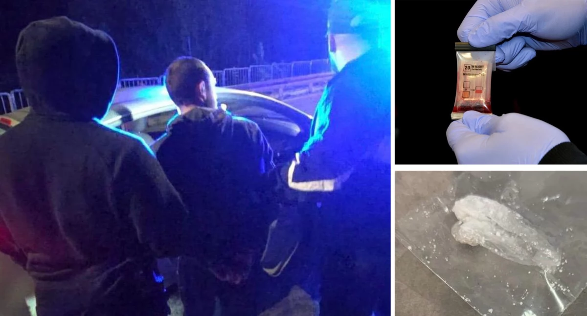 Na rowerze pod wpływem alkoholu i z narkotykami. Policjanci z Kluczborka zatrzymali trzech mężczyzn