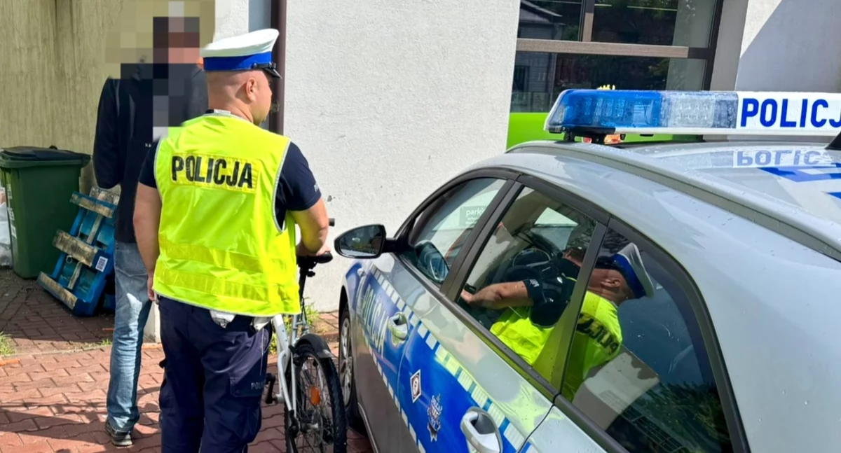 Plaga pijanych kierowców na drogach - policja zatrzymała aż 11 rowerzystów!