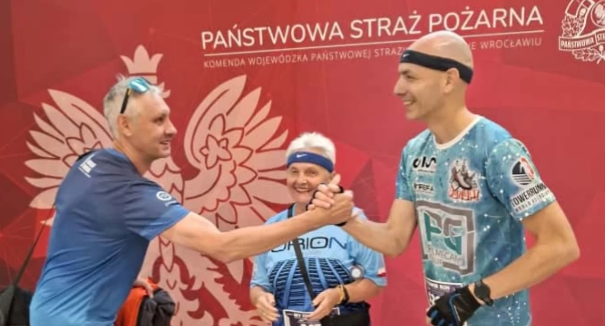 Marek Martyniak z nową życiówką w Mistrzostwach Polski w biegu po schodach