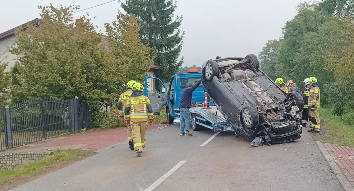 Dachowanie na Trakcie Siemkowickim