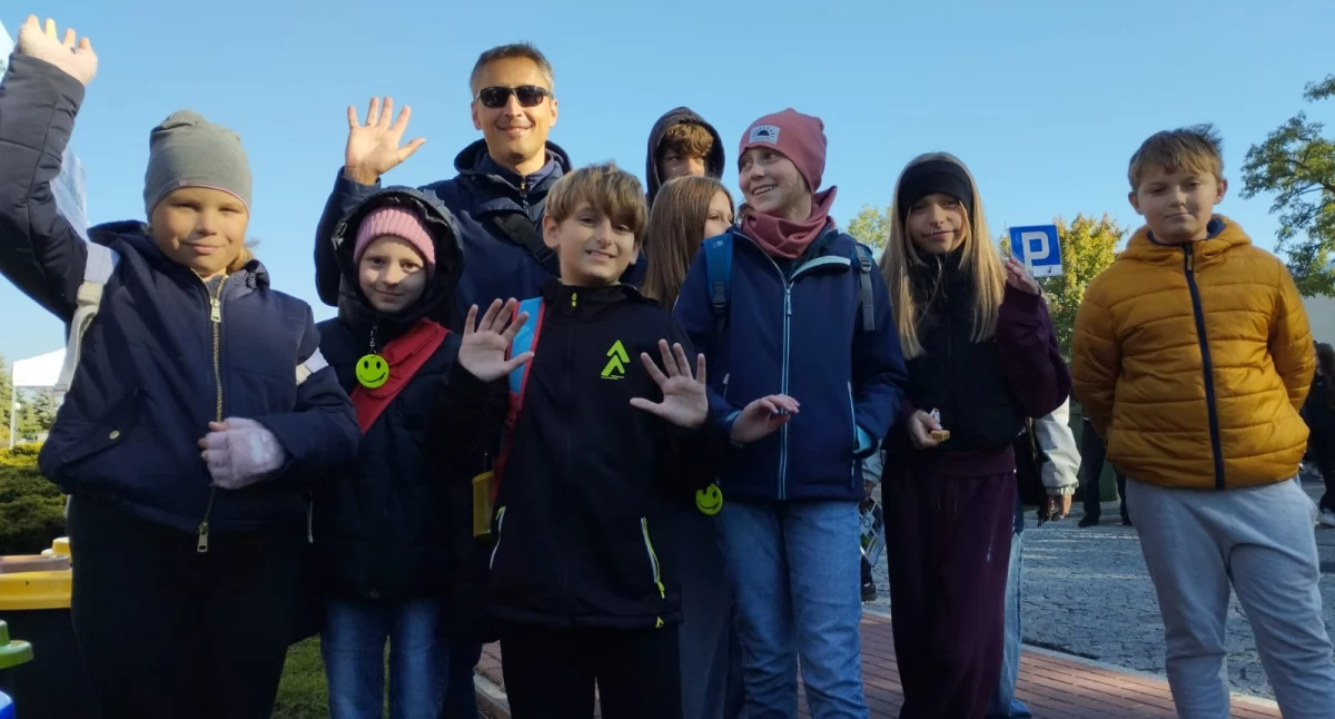 „Bezpieczny Wieluń – Widzisz? Reaguj!” – niecodzienna lekcja bezpieczeństwa
