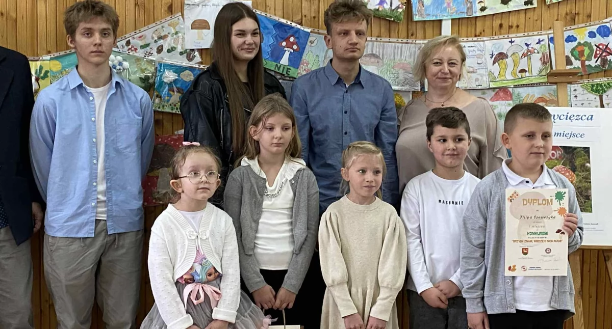 „Grzyby znam, wiedzę o nich mam!”: Uroczyste rozdanie nagród laureatom konkursu