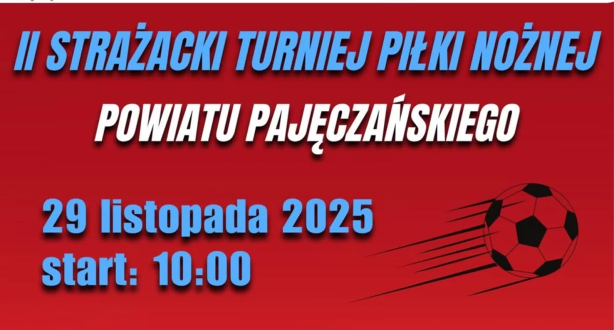 Strażacy na boisku! W Nowej Brzeźnicy rozegrają II Turniej Halowej Piłki Nożnej Powiatu Pajęczańskiego