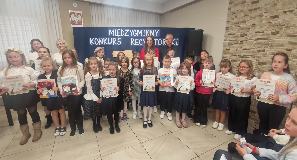 Międzygminny Konkurs Recytatorski w Białej: 66 uczestników rywalizowało o nagrody