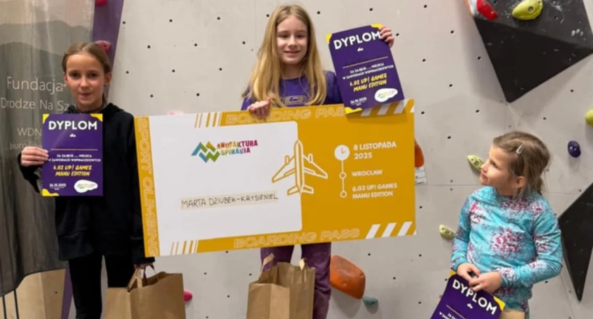 Dwa medale dla Wielunia! Hania Kujawa i Janek Strzelczyk z sukcesami w zawodach UP! Games w Łodzi