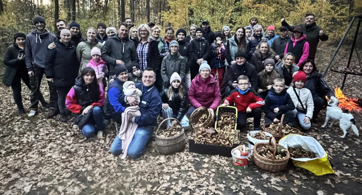 Zawody grzybiarskie w gminie Osjaków, czyli akcja grzybobranie z KGW Chorzyna