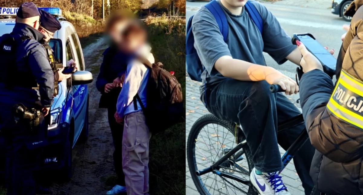 Niewłaściwe korzystanie z hulajnóg elektrycznych, wagarowanie albo palenie papierosów - policjanci kontrolowali dzieci i młodzież