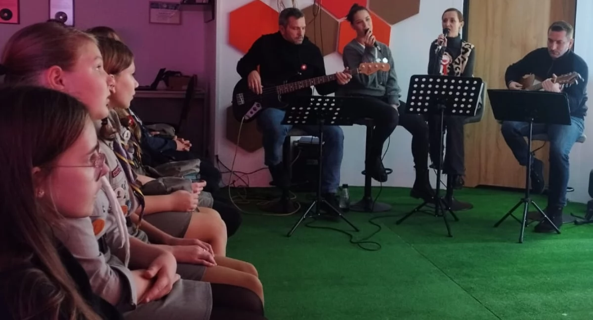 Ognisko Patriotyzmu na zakończenie Dnia Niepodległości w Pajęcznie