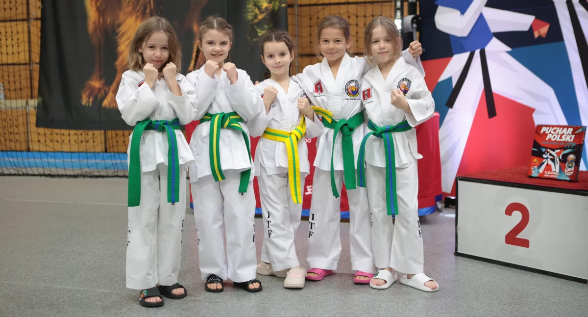 Wieluńskie „Niedźwiedzie” pokazały pazur! 34 medale Taekwon-do SKT.Niedźwiedź na Pucharze Polski w Kępnie