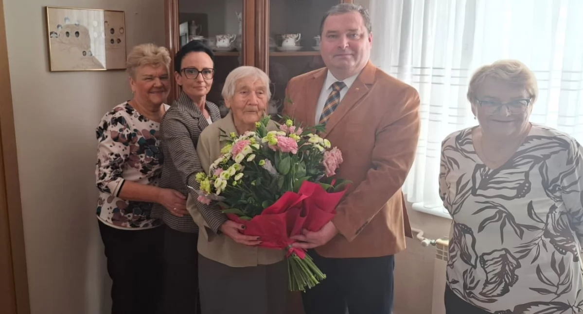 Genowefa Górnik z Działoszyna świętowała 100. urodziny