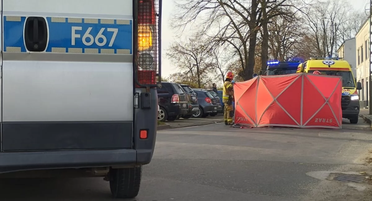 Dramatyczna śmierć w Wieluniu