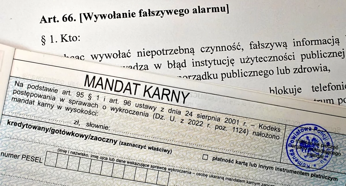 Zgłosił, że jego znajomy chce pobić byłą partnerkę i psa - zrobił to... dla żartu