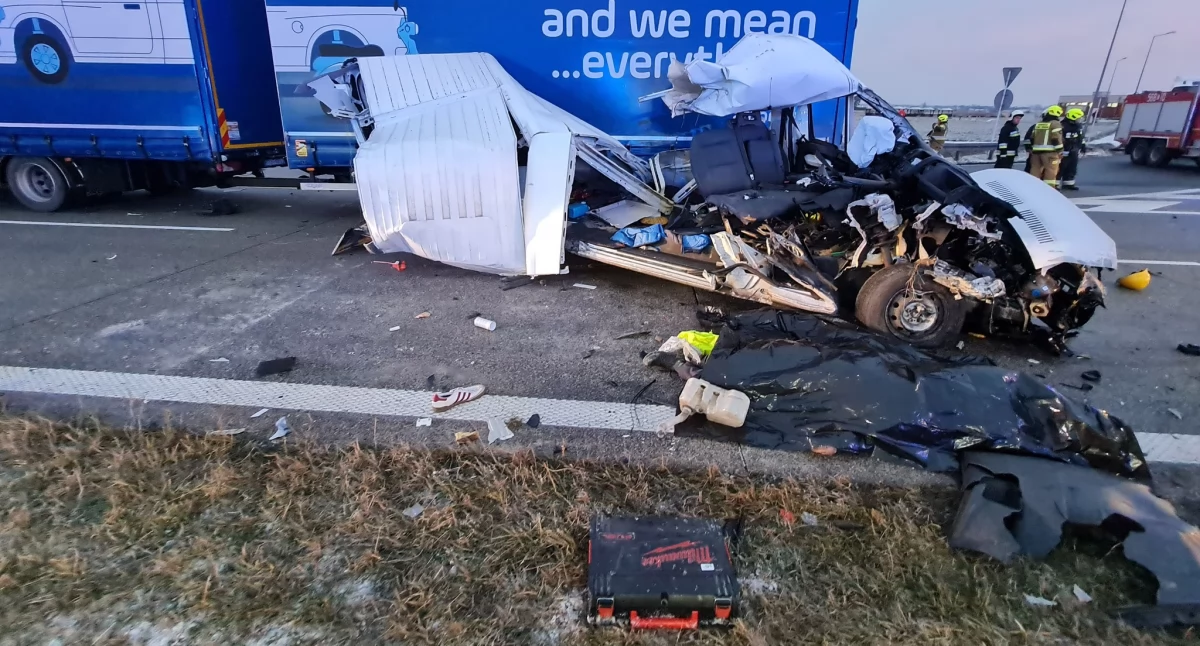 Tragiczny wypadek na S8. Cztery ofiary śmiertelne