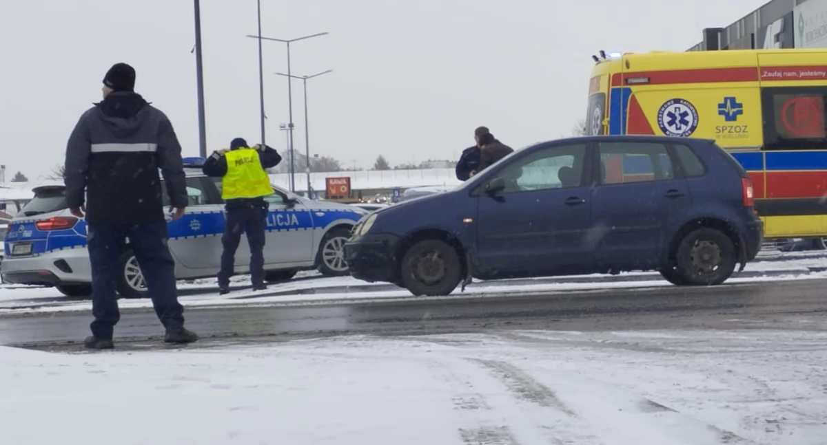 Potrącenie kobiety na pasach w Wieluniu