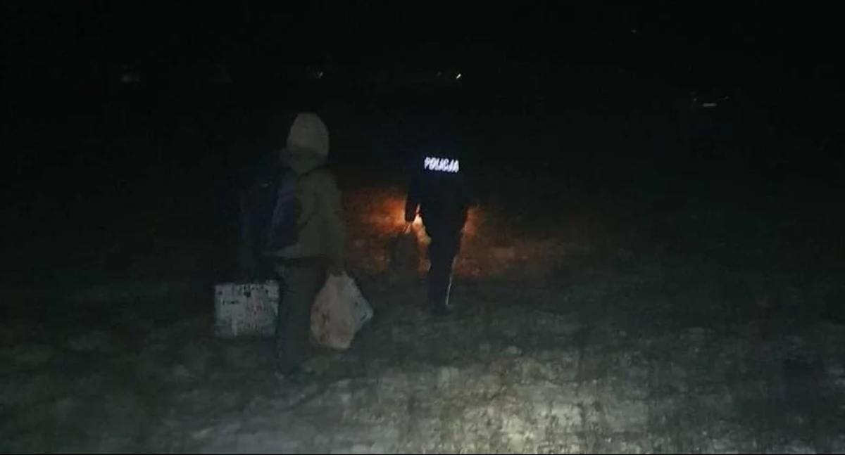 Koczował w zimnie w myśliwskiej ambonie - 41-latek odnaleziony w ostatniej chwili 