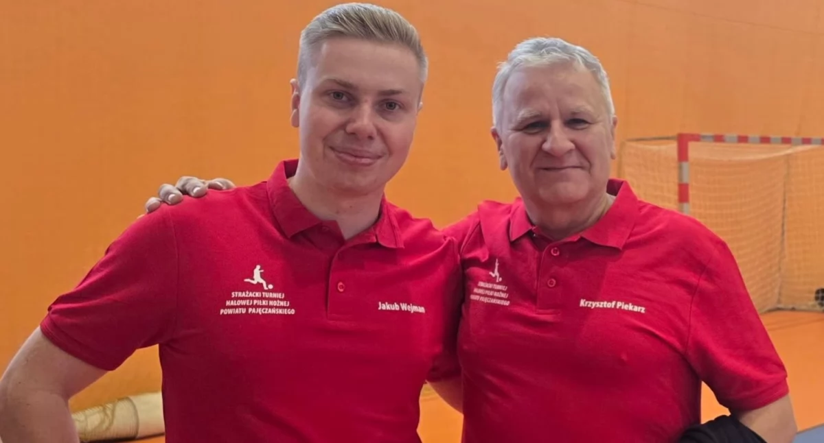 Strażacka rywalizacja w hali. PSP Pajęczno triumfuje w II Strażackim Turnieju Halowej Piłki Nożnej w Nowej Brzeźnicy