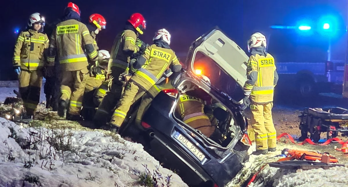 Ukradł auto, uciekał, spowodował wypadek: 29-latek był pod wpływem narkotyków