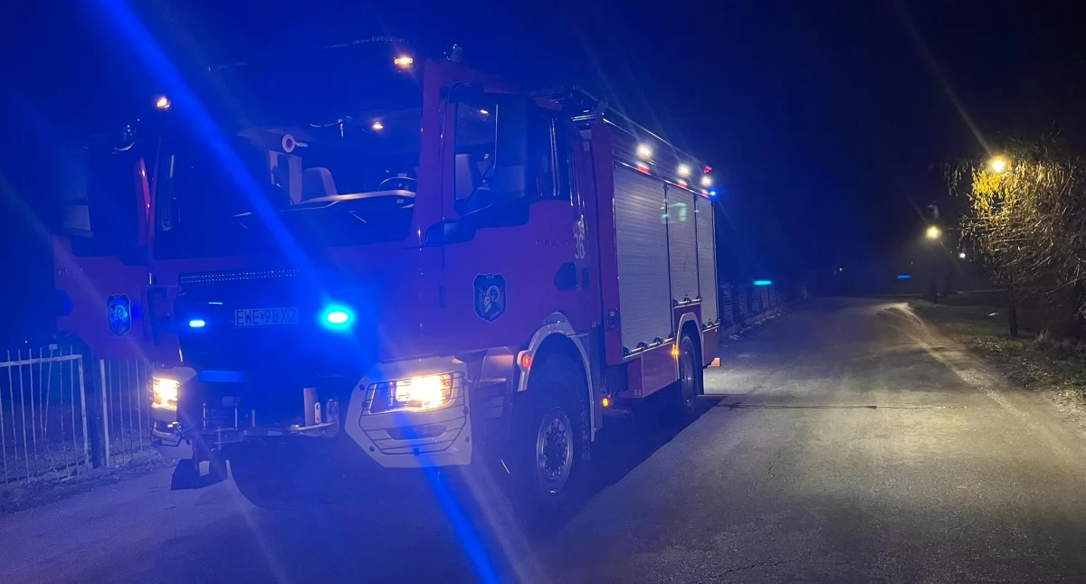 Wieczorny pożar na cmentarzu - sytuację szybko udało się opanować