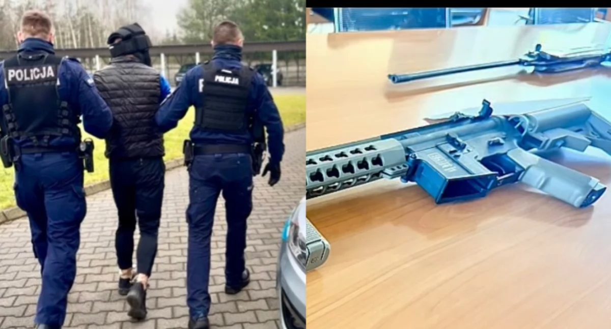 Awantura domowa z udziałem 30-latka - w jego mieszkaniu znaleziono broń i narkotyki 