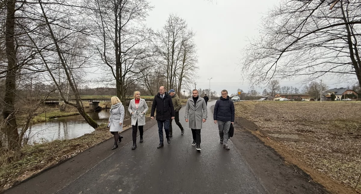 Nowa droga w Dubiu oficjalnie otwarta. Inwestycja za blisko 900 tys. zł poprawi bezpieczeństwo