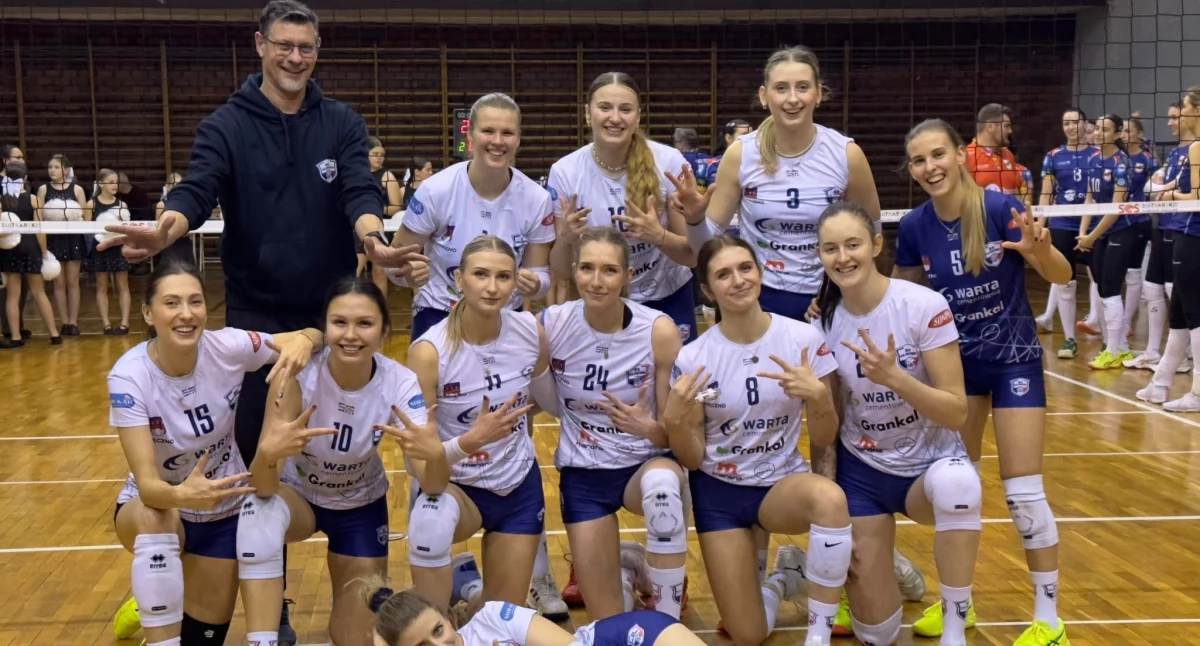 Siatkarki KS Pajęczno nie do zatrzymania. Ósme zwycięstwo z rzędu i lider po pierwszej rundzie