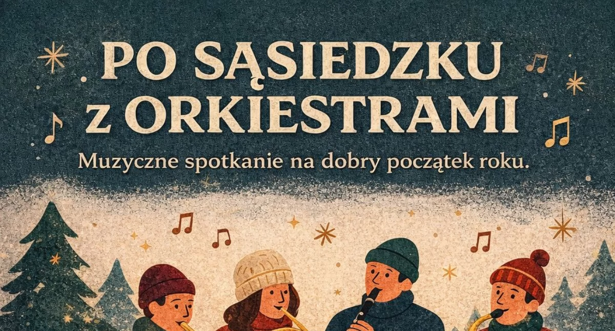 Noworoczne granie w Sulmierzycach. Koncert „Po sąsiedzku z Orkiestrami