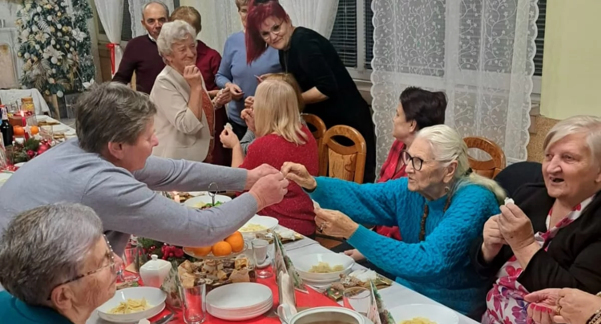 Spotkanie wigilijne dla seniorów we Wrońsku