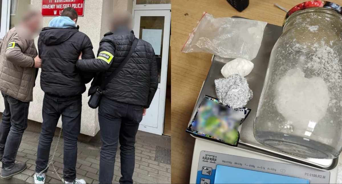 34-latek sprzedawał narkotyki nieletnim - okazało się, że był poszukiwany przez sąd 