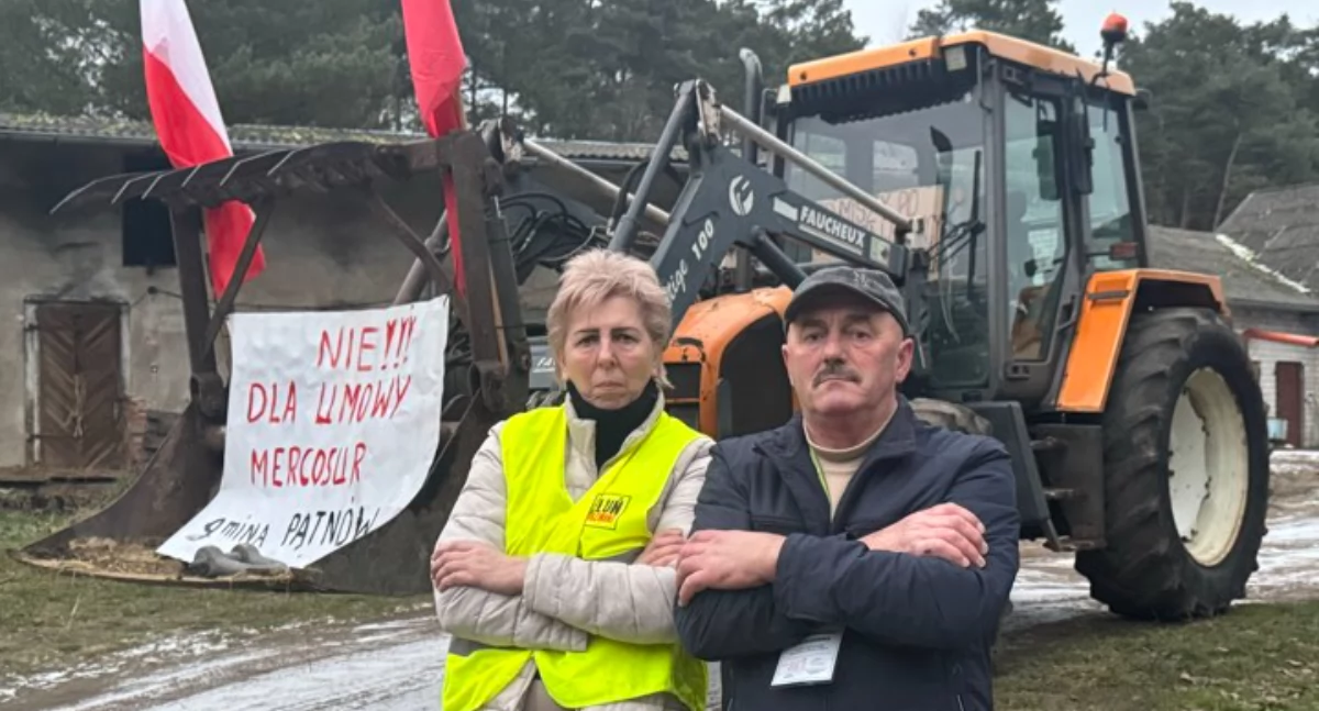 Protest rolników także w wieluńskim. Stanisław Pęcherz: rolników wykańczają unijne przepisy i polski rząd